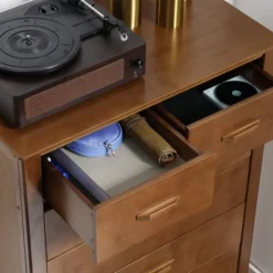 HOMCOM Tall Dresser For Bedroom, 7 Drawer Dresser, Chest Of Drawers With Bamboo Frame, Brown -Homcom Shop GUEST 0235da5a a7b5 493e 9505 325b1028fb0e