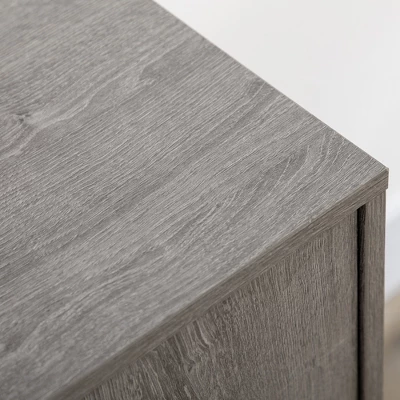 HOMCOM Coffee Bar Cabinet 9-Bottle Wine Rack And Adjustable Shelf, Sideboard Buffet Cabinet Wine Cabinet For Living Room 6 HOMCOM Coffee Bar Cabinet 9-Bottle Wine Rack And Adjustable Shelf, Sideboard Buffet Cabinet Wine Cabinet For Living Room - Image 4