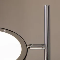 HOMCOM Ultra-Bright Floor Lamp With 180° Adjustable-Head LED Lighting For Bedroom, Living Room Office, & More, Tree Standing Lamp, 800 Lumens, Chrome -Homcom Shop GUEST 06f5e6eb 998a 4c4f 9068 01fa12362d72