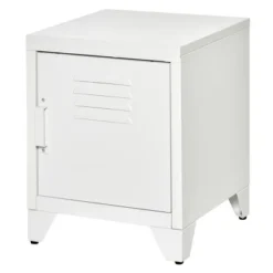 HOMCOM Industrial End Table, Living Room Side Table With Locker-Style Door And Adjustable Shelf 12 HOMCOM Industrial End Table, Living Room Side Table With Locker-Style Door And Adjustable Shelf -Homcom Shop GUEST 0b086e18 dcdf 4f48 a012 30e7e45a0f01