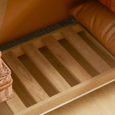 HOMCOM Farmhouse Console Table With Storage Shelf, Rustic Sofa Table With Anti-tipper For Living Room Furniture, Bedroom And Entryway 6 HOMCOM Farmhouse Console Table With Storage Shelf, Rustic Sofa Table With Anti-tipper For Living Room Furniture, Bedroom And Entryway - Image 4