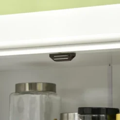 HOMCOM Freestanding Modern Farmhouse 4 Door Kitchen Pantry Cabinet, Storage Cabinet Organizer With 6-Tiers, 1 Drawer And 4 Adjustable Shelves, White 11 HOMCOM Freestanding Modern Farmhouse 4 Door Kitchen Pantry Cabinet, Storage Cabinet Organizer With 6-Tiers, 1 Drawer And 4 Adjustable Shelves, White -Homcom Shop GUEST 14e92309 c0b4 46e3 8411 066dba88d43d