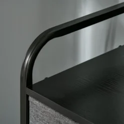 HOMCOM 5-Drawer Fabric Dresser Tower, 4-Tier Storage Organizer With Steel Frame For Hallway, Bedroom And Closet, Gray -Homcom Shop GUEST 20712ea0 4e74 4c62 aedd 02cb551b521f