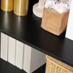 HOMCOM Kitchen Cabinet, Storage Cabinet, Sideboard Floor Accent Cabinet W/ 2 Glass Doors, Drawer, Adjustable Shelves For Living Room Entryway, Black -Homcom Shop GUEST 2372e675 566f 475f 92b5 b74604b04b3f