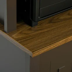 HOMCOM 70" Kitchen Buffet Hutch With 3-Tier Shelving, Freestanding Storage Pantry Cabinet With Adjustable Shelves, Countertop, Coffee -Homcom Shop GUEST 24162c5c 5567 4e4d a8eb c13d7706dc50