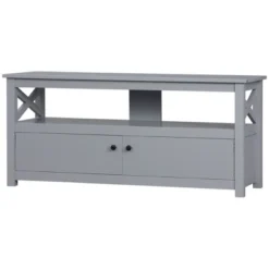 HOMCOM TV Cabinet Stand For TVs Up To 46 Inches, Entertainment Center With Storage Shelf And Cupboard For Living Room 11 HOMCOM TV Cabinet Stand For TVs Up To 46 Inches, Entertainment Center With Storage Shelf And Cupboard For Living Room -Homcom Shop GUEST 316e489d 0acf 4bbb 805c fb3ce02fe606
