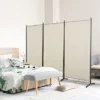 HOMCOM 3-Panel Room Divider Folding Privacy Screen Separator Partition Wall For Indoor Bedroom Office 100" X 72" -Homcom Shop GUEST 3417e84b db7e 4252 8d24 c8a990089714