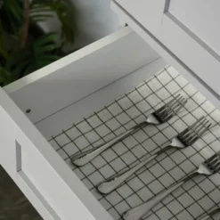 HOMCOM Modern Kitchen Pantry Freestanding Cabinet Cupboard With Doors And Drawer, Adjustable Shelving -Homcom Shop GUEST 351a3d95 7dfb 4f03 b33e 892a9e6705d9