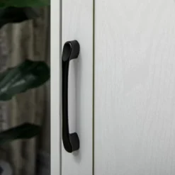 HOMCOM Farmhouse Coffee Bar Cabinet, Kitchen Sideboard, Buffet Cabinet With Sliding Barn Door And 3 Storage Drawers For Living Room, White -Homcom Shop GUEST 3913fc67 ab6b 4258 b8f1 47ecd7c55bf0