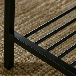 HOMCOM Industrial Dining Table Set, Kitchen Table And Chairs For 4, Dinner Table With Bench Set Metal Frame Storage Shelf, Dinette Set, Rustic Brown -Homcom Shop GUEST 3930be97 7d54 4410 af0e cbb77d222998