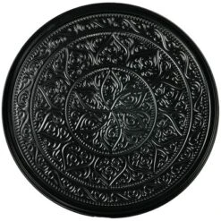 HOMCOM 24" Round Coffee Table With Hammered Tray Top, Vintage Metal Center Table For Living Room, Bedroom, Side Table 14 HOMCOM 24" Round Coffee Table With Hammered Tray Top, Vintage Metal Center Table For Living Room, Bedroom, Side Table -Homcom Shop GUEST 3a6b2915 ad98 4306 9414 dc0f2a73602a