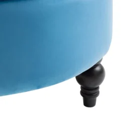 HOMCOM Retro High Back Armless Royal Accent Chair Fabric Upholstered Tufted Seat For Living Room, Dining Room And Bedroom -Homcom Shop GUEST 3b11454b 8ba7 4853 8747 ab4fba421fe2