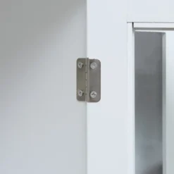 HOMCOM Sideboard, Buffet Cabinet With Storage, Adjustable Shelves, Credenza With 4 Glass Doors For Living Room, Study, White -Homcom Shop GUEST 3f655887 a7be 4da0 9806 9afa4bda3e83