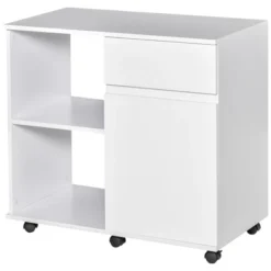 HOMCOM Filing Cabinet/Printer Stand With Open Storage Shelves, For Home Or Office Use, Including An Easy Drawer -Homcom Shop GUEST 406fa8bb b7c4 4c8a a718 64036be23bf3