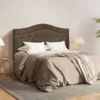HOMCOM Upholstered Headboard, Button Tufted Bedhead Board, Home Bedroom Decoration For Full-Sized Beds, Brown -Homcom Shop GUEST 42b54168 9400 4506 a2a9 7da216c3b082