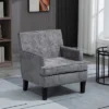 HOMCOM Modern Accent Chair, Upholstered Living Room Chair With Solid Wood Legs And Nailhead Trim, Armchair 1 HOMCOM Modern Accent Chair, Upholstered Living Room Chair With Solid Wood Legs And Nailhead Trim, Armchair -Homcom Shop GUEST 43afa519 0878 45c3 ad48 835595361dfa