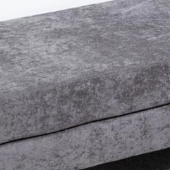 HOMCOM 47.75 Inches End Of Bed Bench, Upholstered Entryway Bench With Double Layer Seat Cushions And Steel Legs, Bedroom Bench -Homcom Shop GUEST 4a3e6c3e 3ebf 4649 a2d4 711560d66ca3