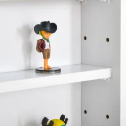 HOMCOM 5-storey Wall Shelf Display Cabinet, Shotglass Display Case W/2 Glass Doors And 4 Adjustable Shelves -Homcom Shop GUEST 4a97ebc6 3e27 4eb7 b568 be43d56ea8fb