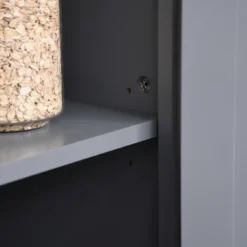 HOMCOM Kitchen Buffet Hutch Wooden Storage Cabinet With Framed Glass Door, Drawer And Microwave Space 14 HOMCOM Kitchen Buffet Hutch Wooden Storage Cabinet With Framed Glass Door, Drawer And Microwave Space -Homcom Shop GUEST 53f0e06a 0d2f 4d7a 82f8 c33fd19345f2