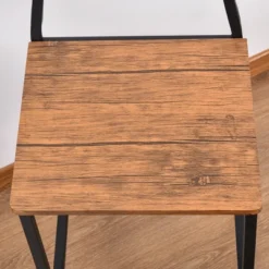 HOMCOM 5 PC Modern Counter Height Bar Table Set Compact Kitchen Table 4 Chairs Set With Footrest, Metal Legs 12 HOMCOM 5 PC Modern Counter Height Bar Table Set Compact Kitchen Table 4 Chairs Set With Footrest, Metal Legs -Homcom Shop GUEST 54cbadbf 3251 4b1e beae f9af74615500