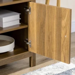 HOMCOM 65 Inch TV Stand With Storage, Media Cabinet TV Entertainment Center With Wooden Shelves And Doors For Living Room Furniture, Walnut -Homcom Shop GUEST 55ae30dc 7ae5 40a9 a1ac 04a5e218cbcb