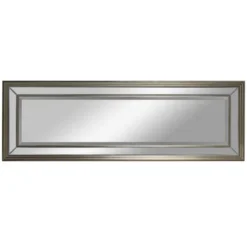 HOMCOM 59" X 20" Modern Full Length Mirror, Wall Mirror For Living Room, Bedroom, Silver/Gray -Homcom Shop GUEST 5dc5c74a 6685 4c5d 8fb6 7d0bf9c8909e