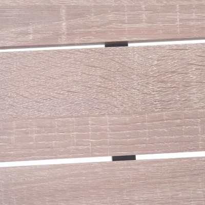 HOMCOM 5-Piece Dining Table Furniture Set Modern Industrial Table With 4 Chairs For Dining Room, Kitchen 6 HOMCOM 5-Piece Dining Table Furniture Set Modern Industrial Table With 4 Chairs For Dining Room, Kitchen - Image 4