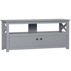 HOMCOM TV Cabinet Stand For TVs Up To 46 Inches, Entertainment Center With Storage Shelf And Cupboard For Living Room 14 HOMCOM TV Cabinet Stand For TVs Up To 46 Inches, Entertainment Center With Storage Shelf And Cupboard For Living Room -Homcom Shop GUEST 6be1fd32 940e 41de b374 9dceba740bf1