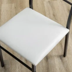 HOMCOM Kitchen Table And Chairs For 4, Modern Dining Table Set With Padded Sponge Cushion Chairs And Marble Textures Dining Table, Light Gray, Black -Homcom Shop GUEST 6cb6b840 cc1b 4352 983a 45b0db30a7dc