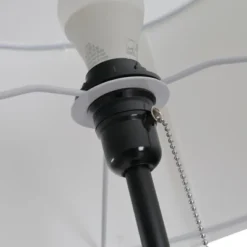 HOMCOM 59.75" Tripod Floor Lamp With Pull Chain Standing, Fabric Lampshade E26 Lamp Holder Steel For Living Room, Bedroom, Office 13 HOMCOM 59.75" Tripod Floor Lamp With Pull Chain Standing, Fabric Lampshade E26 Lamp Holder Steel For Living Room, Bedroom, Office -Homcom Shop GUEST 6d898d3d 9991 44cc 9ee8 07f3db77ed47