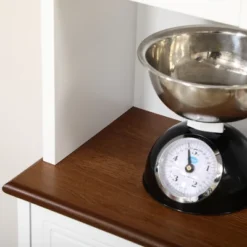 HOMCOM Kitchen Hutch Storage Cabinet With Antique Details, Feestanding Pantry Cabinet With 3-Level Adjustable Shelves, Dining Room Hutch, White -Homcom Shop GUEST 70ce7682 e4c1 40fd a589 acbb88d0527c