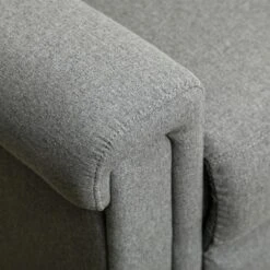 HOMCOM Recliner Sofa Couch With Easy Pull Handles And Adjustable Footrest, 3 Seater Sofa Modern Couch, Gray -Homcom Shop GUEST 72d861c0 c6a2 48bf 8077 8ef12783192a