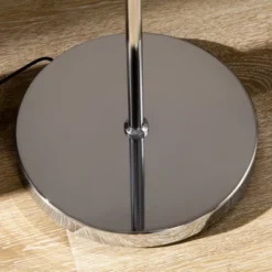 HOMCOM Ultra-Bright Floor Lamp With 180° Adjustable-Head LED Lighting For Bedroom, Living Room Office, & More, Tree Standing Lamp, 800 Lumens, Chrome -Homcom Shop GUEST 737554ed 9073 41a0 a95e 5015c1ed5cfa