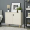 HOMCOM Modern Kitchen Storage Cabinet, Accent Sideboard With Adjustable Shelves And Wood Legs For Dining Living Room, Natural -Homcom Shop GUEST 7433777e 177c 4462 9161 52dc31796f73