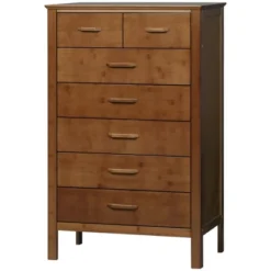 HOMCOM Tall Dresser For Bedroom, 7 Drawer Dresser, Chest Of Drawers With Bamboo Frame, Brown -Homcom Shop GUEST 7c3305ed d8a1 43fb b366 5acd73e25f84