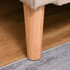 HOMCOM Modern 2-Seater Loveseat Button-Tufted Fabric Couch With Storage Chest, Cushions And Rubberwood Legs For Living Room -Homcom Shop GUEST 81764969 c5cf 45b4 9e06 b68e9cbf8f7e