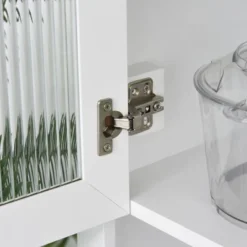 HOMCOM 71" Traditional Freestanding Kitchen Buffet With Hutch, Pantry Cabinet With 4 Doors, 3-Level Adjustable Shelves, And 1 Drawer, White -Homcom Shop GUEST 8b9a3f67 01bb 41a8 89fa 9a3e44a503ca