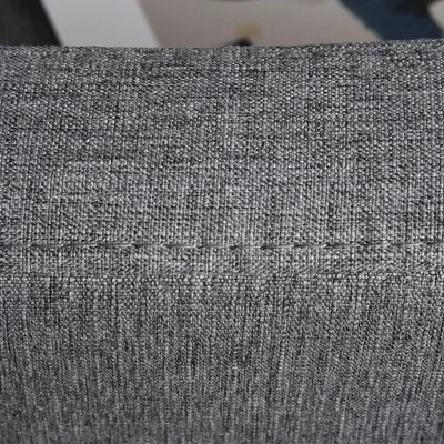 HOMCOM Convertible Sofa Lounger Chair Bed Multi-Functional Sleeper Recliner With Tufted Upholstered Fabric, Adjustable Angle Backrest, Pillow, Gray 6 HOMCOM Convertible Sofa Lounger Chair Bed Multi-Functional Sleeper Recliner With Tufted Upholstered Fabric, Adjustable Angle Backrest, Pillow, Gray - Image 4