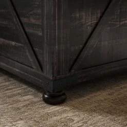 HOMCOM Farmhouse Coffee Table With Storage, Large Square Coffee Table For Living Room Furniture, Wooden Center Table W/ Flip-Top Lid, Distressed Brown 11 HOMCOM Farmhouse Coffee Table With Storage, Large Square Coffee Table For Living Room Furniture, Wooden Center Table W/ Flip-Top Lid, Distressed Brown -Homcom Shop GUEST 995fd4be 9e00 4e97 a393 226e61517514