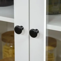 HOMCOM 61" Freestanding Kitchen Pantry, Storage Cabinet With Soft Close Doors, Adjustable Shelves, And 2 Drawers, White -Homcom Shop GUEST 9a1edff6 eb2f 495d 930b 9e128a6a3008