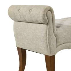 HOMCOM Traditional Style Entryway Bed End Shoe Bench With Button Tufted And Rounded Arm For Living Room 10 HOMCOM Traditional Style Entryway Bed End Shoe Bench With Button Tufted And Rounded Arm For Living Room -Homcom Shop GUEST 9a517f25 e120 4adb 9d95 e59730b9cfe8