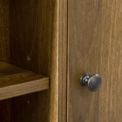 HOMCOM 65 Inch TV Stand With Storage, Media Cabinet TV Entertainment Center With Wooden Shelves And Doors For Living Room Furniture, Walnut -Homcom Shop GUEST 9ebd98e3 8dad 454a b66a fb76884d3af1