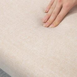 HOMCOM Accent Chair, Upholstered Arm Chair For Living Room Furniture, Comfy Chair For Bedroom, Living Room Chair, Set Of 2, Beige -Homcom Shop GUEST a09fea94 1fde 4696 ac71 9ff3c87eecb4