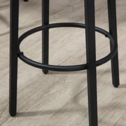 HOMCOM Industrial 5-Piece Bar Table And Chairs Set, Space Saving Dining Table With 4 Stools For Pub And Kitchen, Brown 11 HOMCOM Industrial 5-Piece Bar Table And Chairs Set, Space Saving Dining Table With 4 Stools For Pub And Kitchen, Brown -Homcom Shop GUEST a131e24c faac 4e62 b53a df07de5d03f1