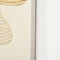 HOMCOM Hand-Painted Canvas Wall Art For Living Room Bedroom, Painting Gold Ginkgo Leaves, 39.25" X 31.5" -Homcom Shop GUEST a1797297 8e62 4126 ae74 a0f347c77d3a