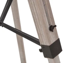 HOMCOM Industrial Style Tripod Floor Lamp, Vintage Spotlight Reading Lamp With Wooden Metal Legs, Wood And Black 8 HOMCOM Industrial Style Tripod Floor Lamp, Vintage Spotlight Reading Lamp With Wooden Metal Legs, Wood And Black -Homcom Shop GUEST a9043081 187f 46d8 bb75 ba29b2721886