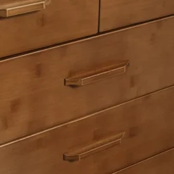 HOMCOM Tall Dresser For Bedroom, 7 Drawer Dresser, Chest Of Drawers With Bamboo Frame, Brown -Homcom Shop GUEST b0769103 cb41 4a32 80b2 87389ef25be8