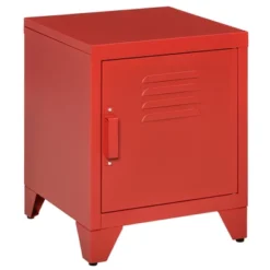 HOMCOM Industrial End Table, Living Room Side Table With Locker-Style Door And Adjustable Shelf 16 HOMCOM Industrial End Table, Living Room Side Table With Locker-Style Door And Adjustable Shelf -Homcom Shop GUEST b9daf1c9 d22d 4cb4 9033 3ce78c7fe84d