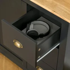 HOMCOM Modern Floor Cabinet, Storage Sideboard, Kitchen Buffet Table With Rubberwood Top, 3 Drawers And Cabinet With Adjustable Shelf 13 HOMCOM Modern Floor Cabinet, Storage Sideboard, Kitchen Buffet Table With Rubberwood Top, 3 Drawers And Cabinet With Adjustable Shelf -Homcom Shop GUEST bf811280 710e 4183 8804 1c5f4f9df13b