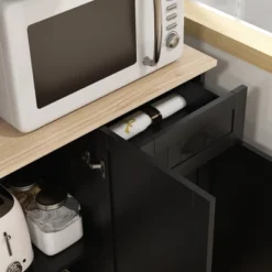 HOMCOM Buffet With Hutch, Kitchen Pantry Storage Cabinet With Microwave Oven Countertop, Drawer, And Cupboards -Homcom Shop GUEST c04ffa74 940f 47e9 aa01 977a40984f8c